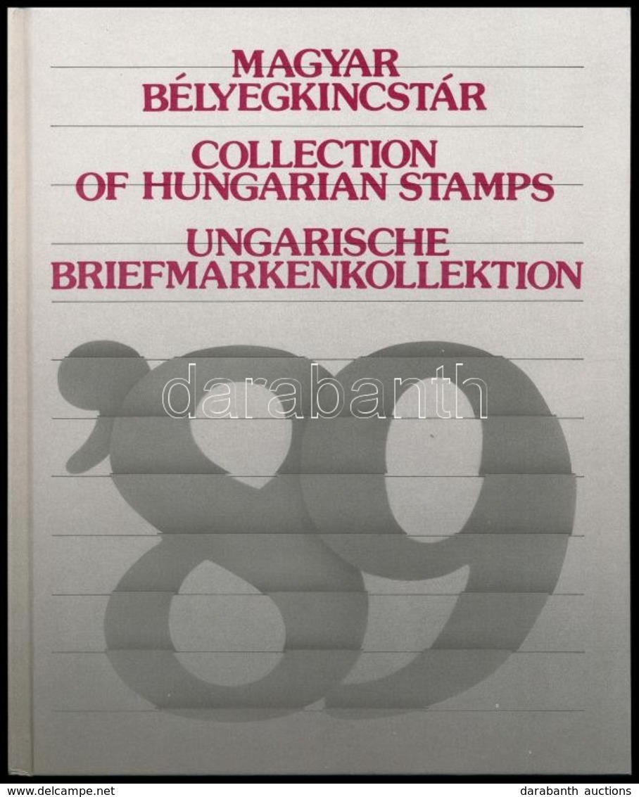 ** 1989 Bélyegkincstár, Pro Philatelia Bélyegkincstár 86' Feliratú Blokkal (kis Sorszám) - Otros & Sin Clasificación