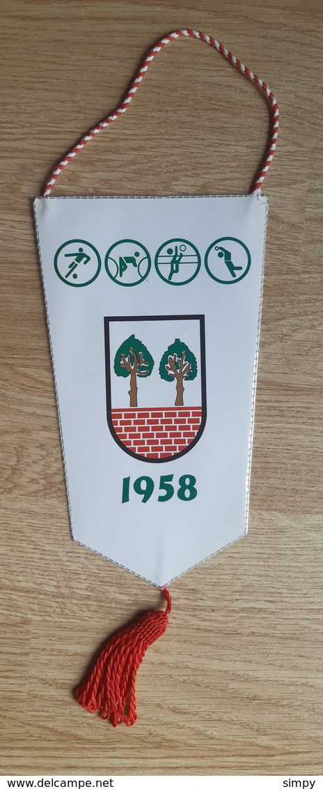 Pennant Handball & Footlball Club Ludowy LZS Poddebice 12x28cm - Handball