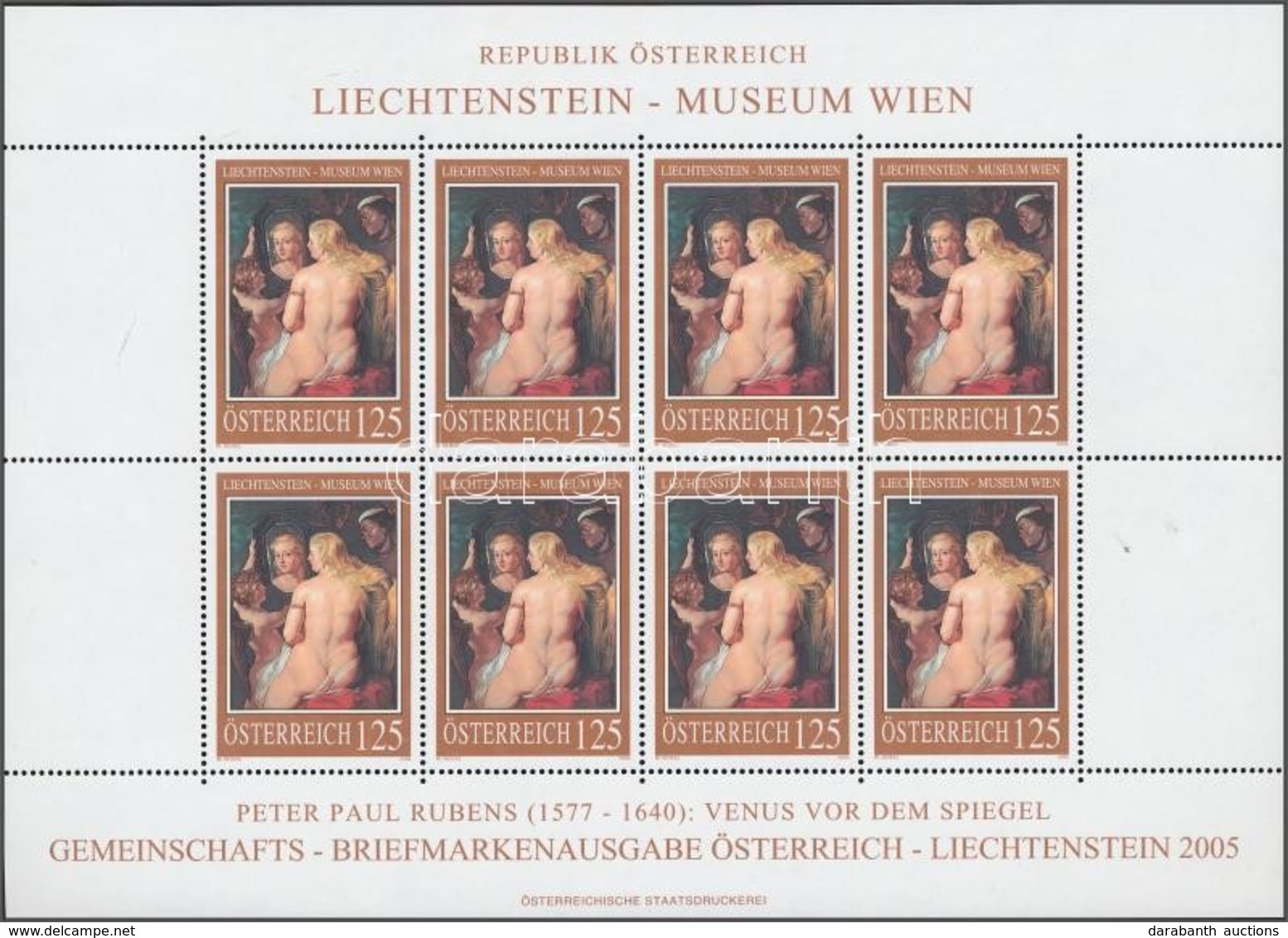 ** 2005 Lichtenstein Múzeum Kisív Mi 2519 - Andere & Zonder Classificatie