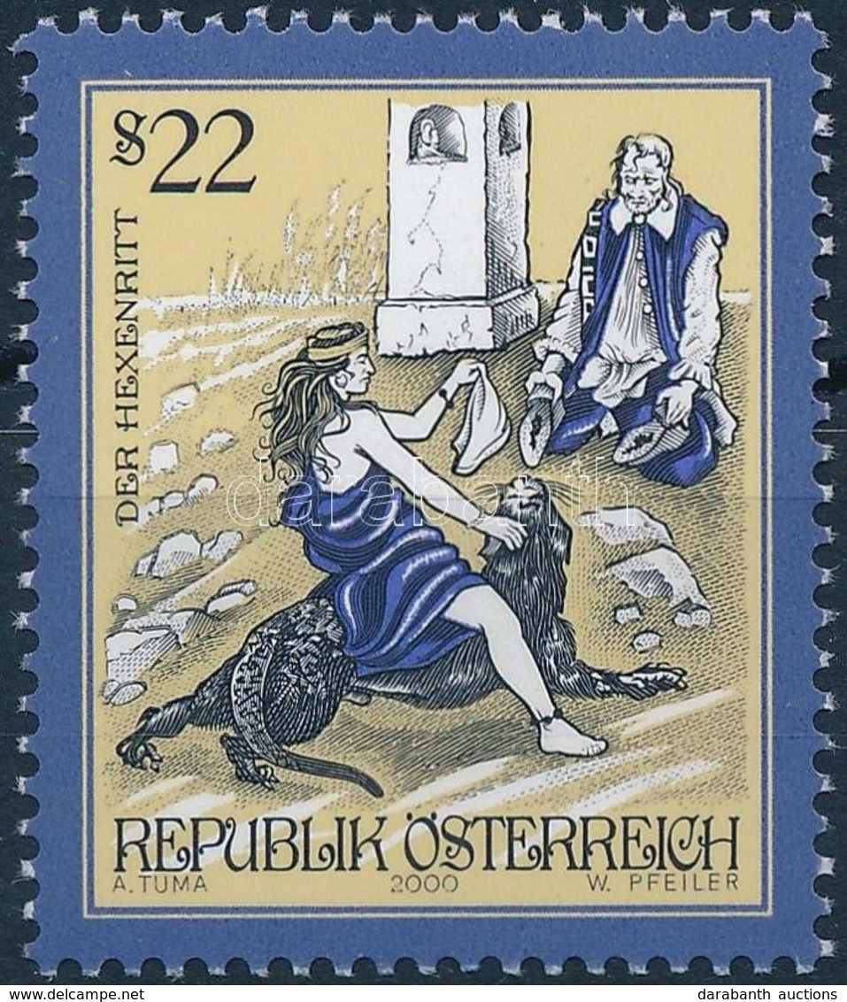 ** 2000 Mítoszok és Legendák Bélyeg,
Myths And Legend Stamp
Mi 2308 - Andere & Zonder Classificatie