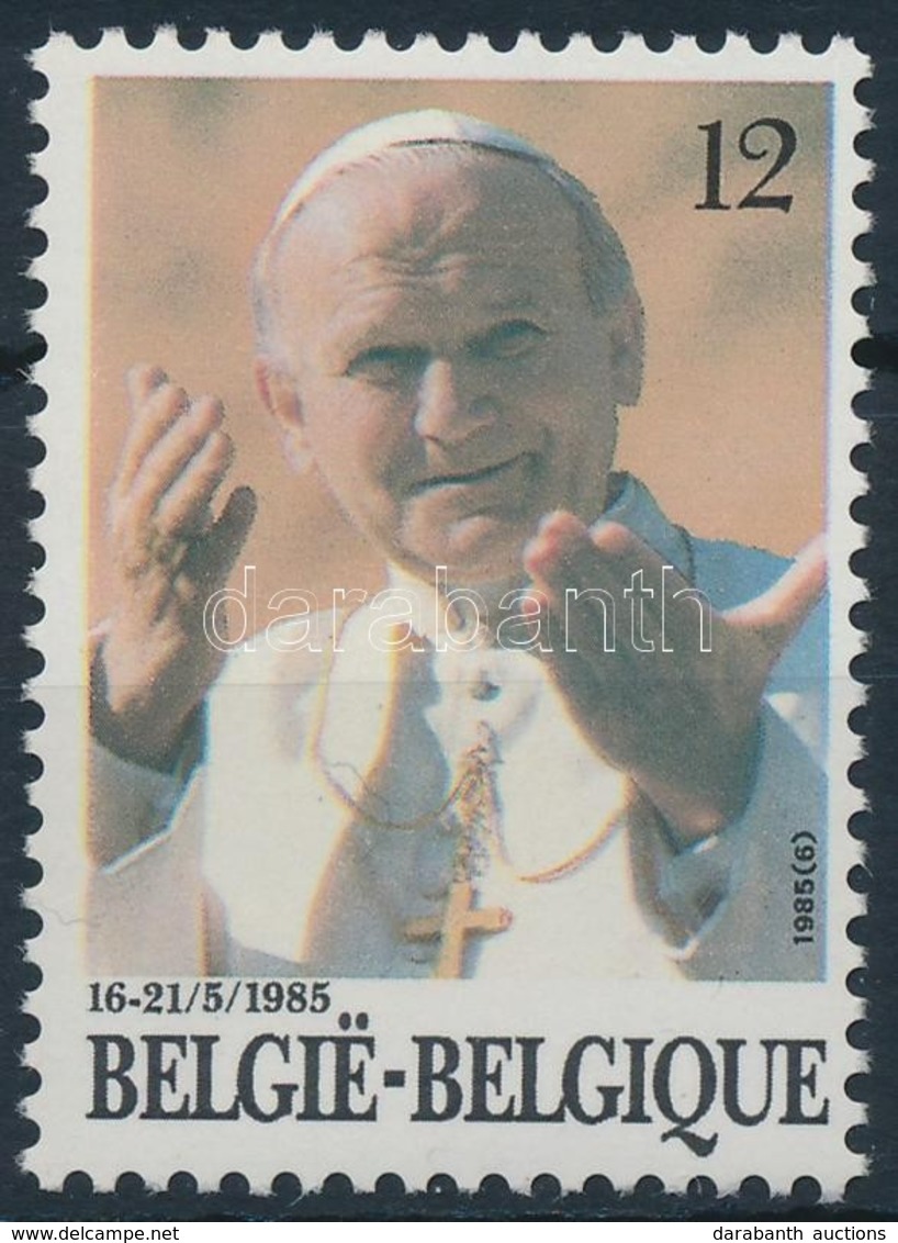 ** 1985 II. János Pál Pápa Mi 2218 + Miniszteri Nyomat - Other & Unclassified