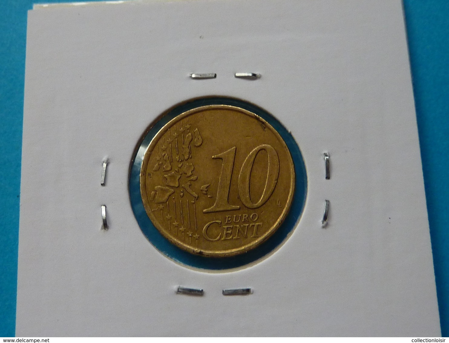 FAUTEE ***  10 CENTIMES EURO FRANCE 1999 ( 5 Photos ) - Abarten Und Kuriositäten