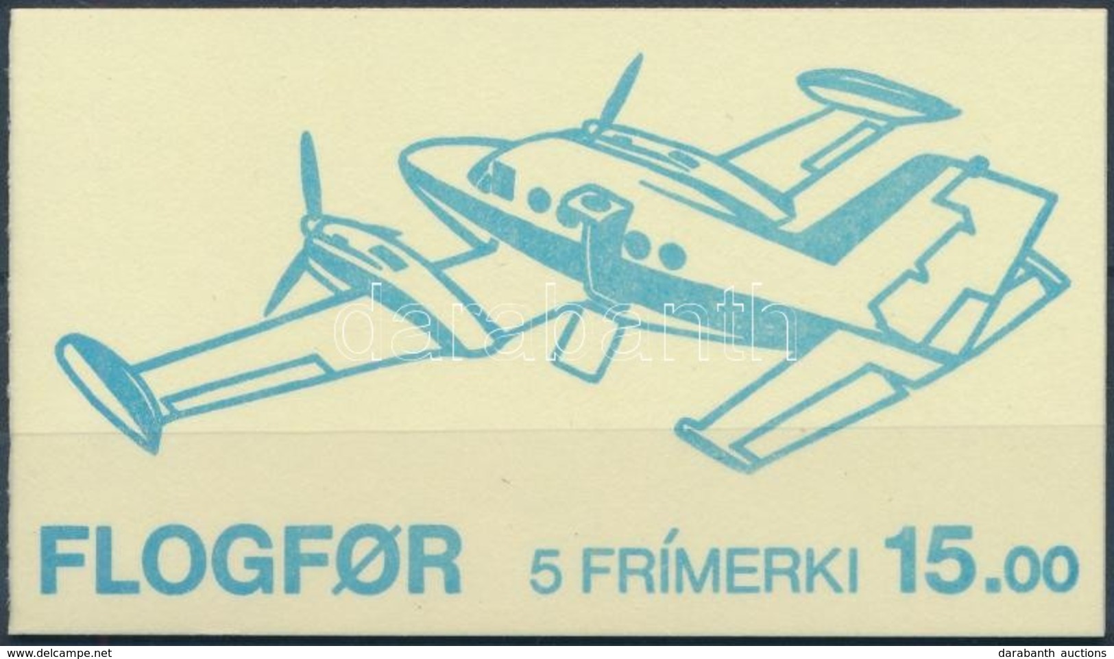 ** 1985 Repülő Bélyegfüzet,
Airplane Stamp Booklet
Mi 125-129 (MH 3) - Andere & Zonder Classificatie