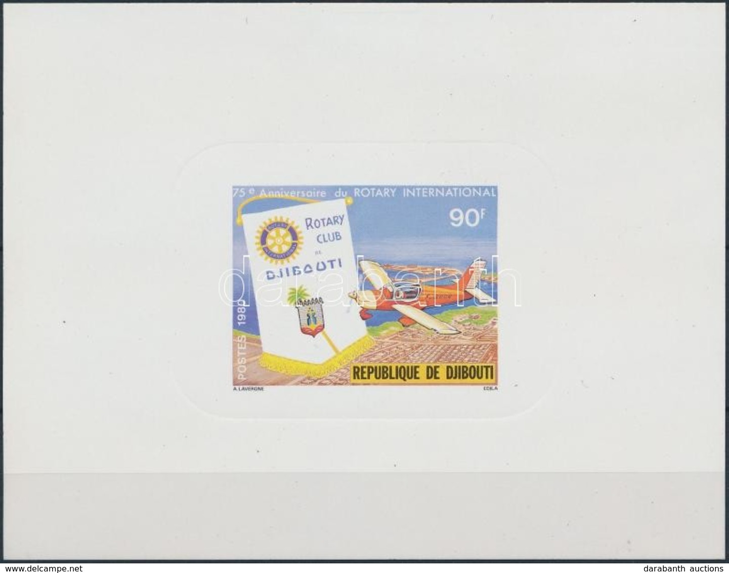 ** 1980 Rotary, Sportrepülő De Luxe Blokk Mi 266 - Autres & Non Classés