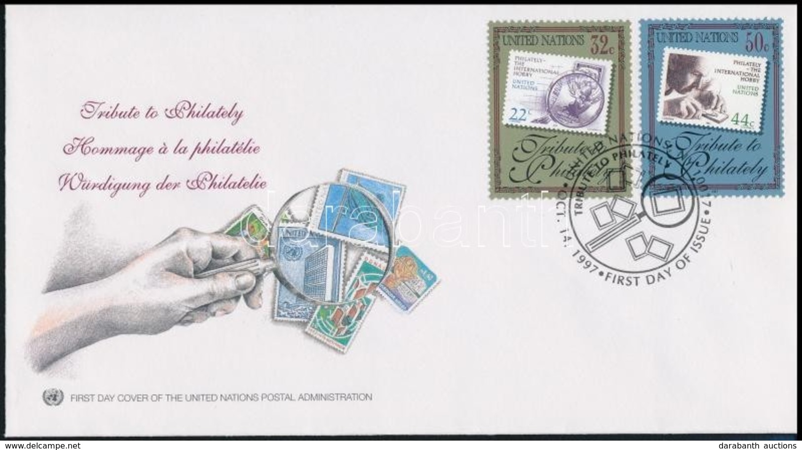 ** 1997 Bélyeggyűjtés ívszéli Pár + Kisívsor + FDC-n  Mi 746-747 - Otros & Sin Clasificación