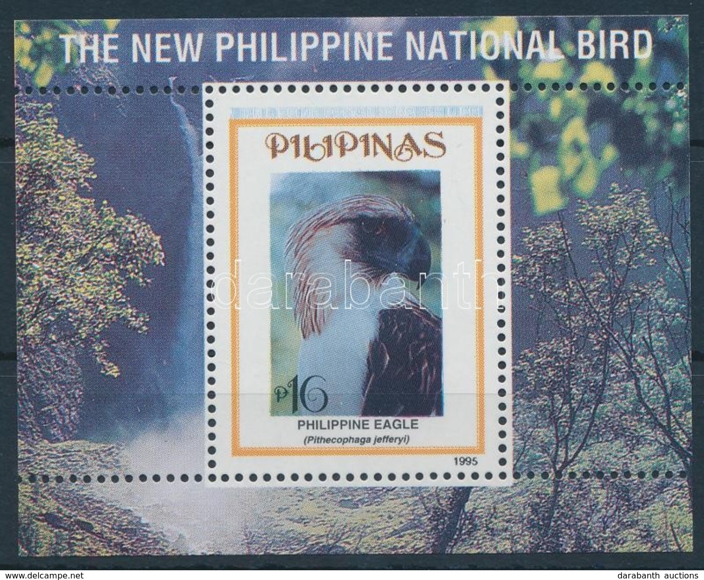 ** 1995 Nemzeti Madár Blokk,
National Bird Block
Mi 86 - Andere & Zonder Classificatie