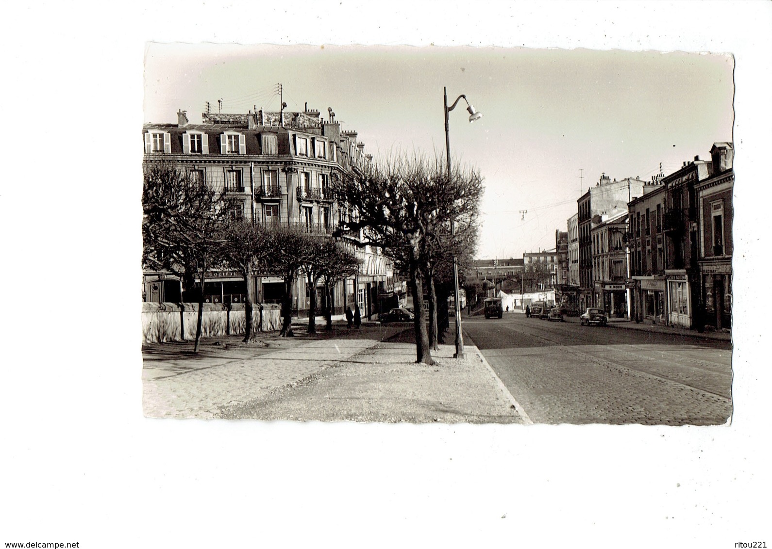 Cpm - 94 -  Nogent Sur Marne - La Grande Rue - Arlix 3 - Société Générale - - Nogent Sur Marne