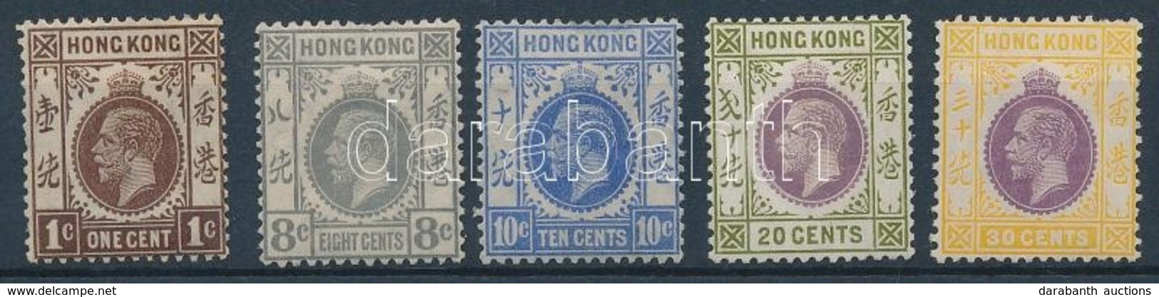 * 1921/1926 Forgalmi Bélyegek / Definitive Stamps Mi 114, 117-119, 121 - Andere & Zonder Classificatie