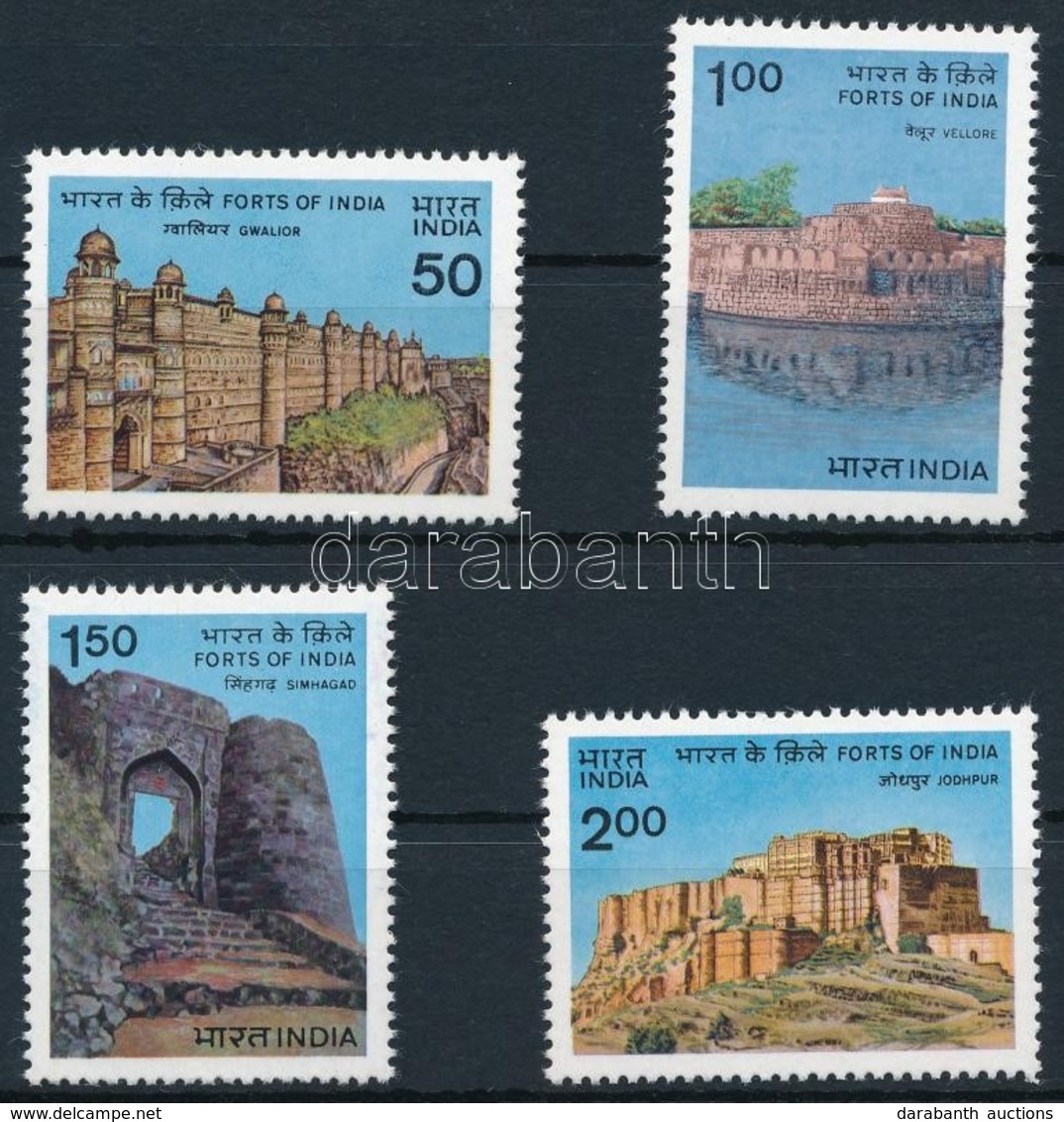 ** 1984 Erődök Sor,
Fortresses Set
Mi 998-1001 - Autres & Non Classés