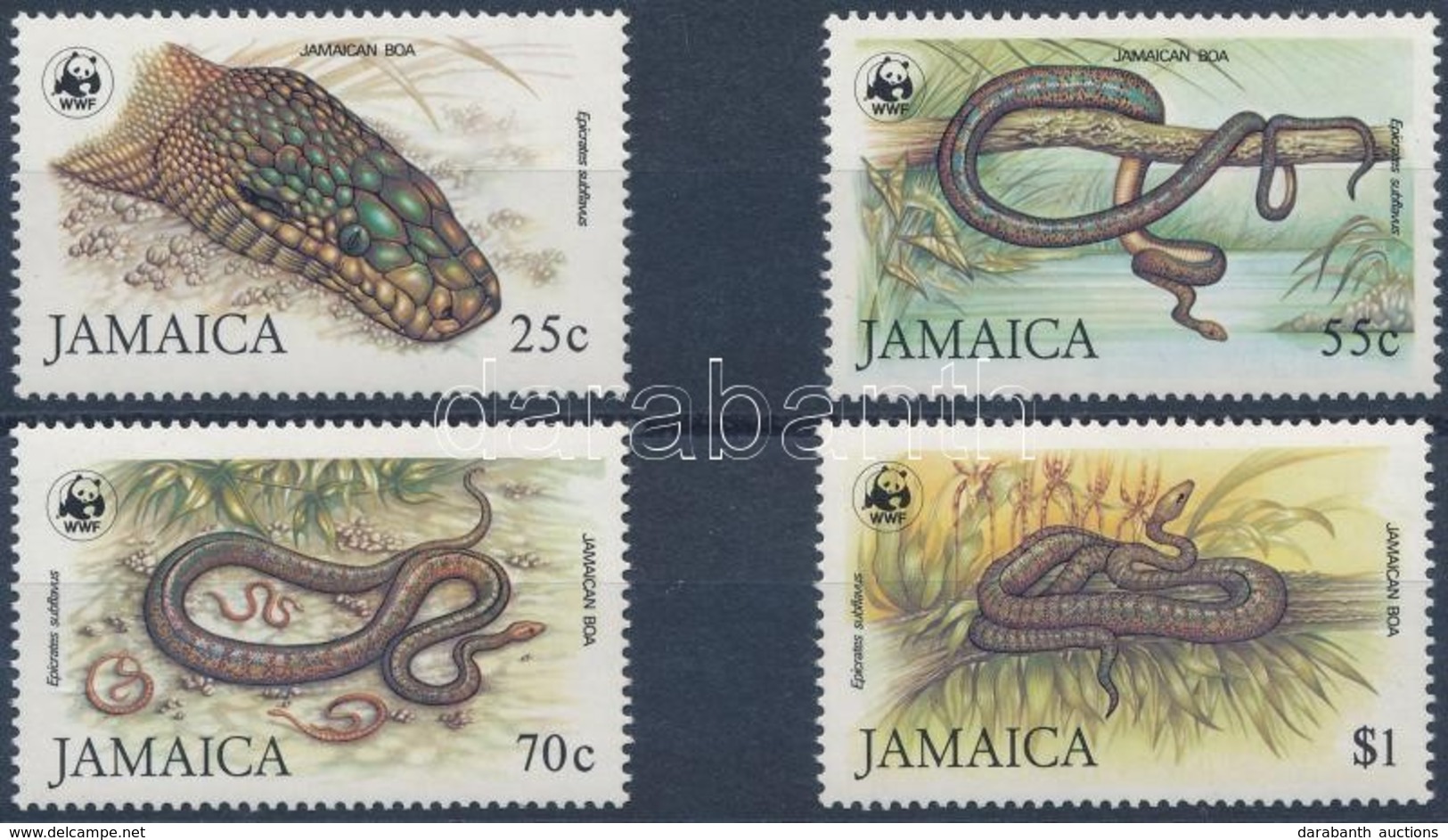 ** 1984 WWF: Boa Sor 591-594 I - Other & Unclassified