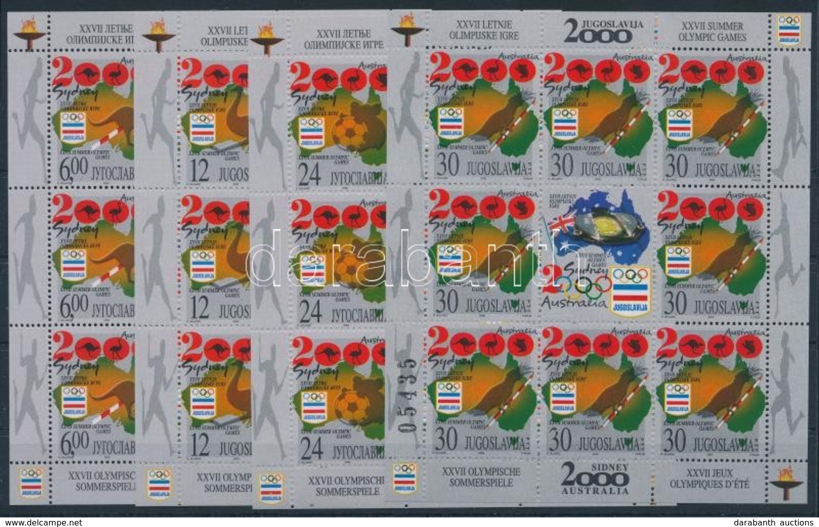 ** 2000 Olimpia Kisívsor Mi 2980-2983 - Other & Unclassified