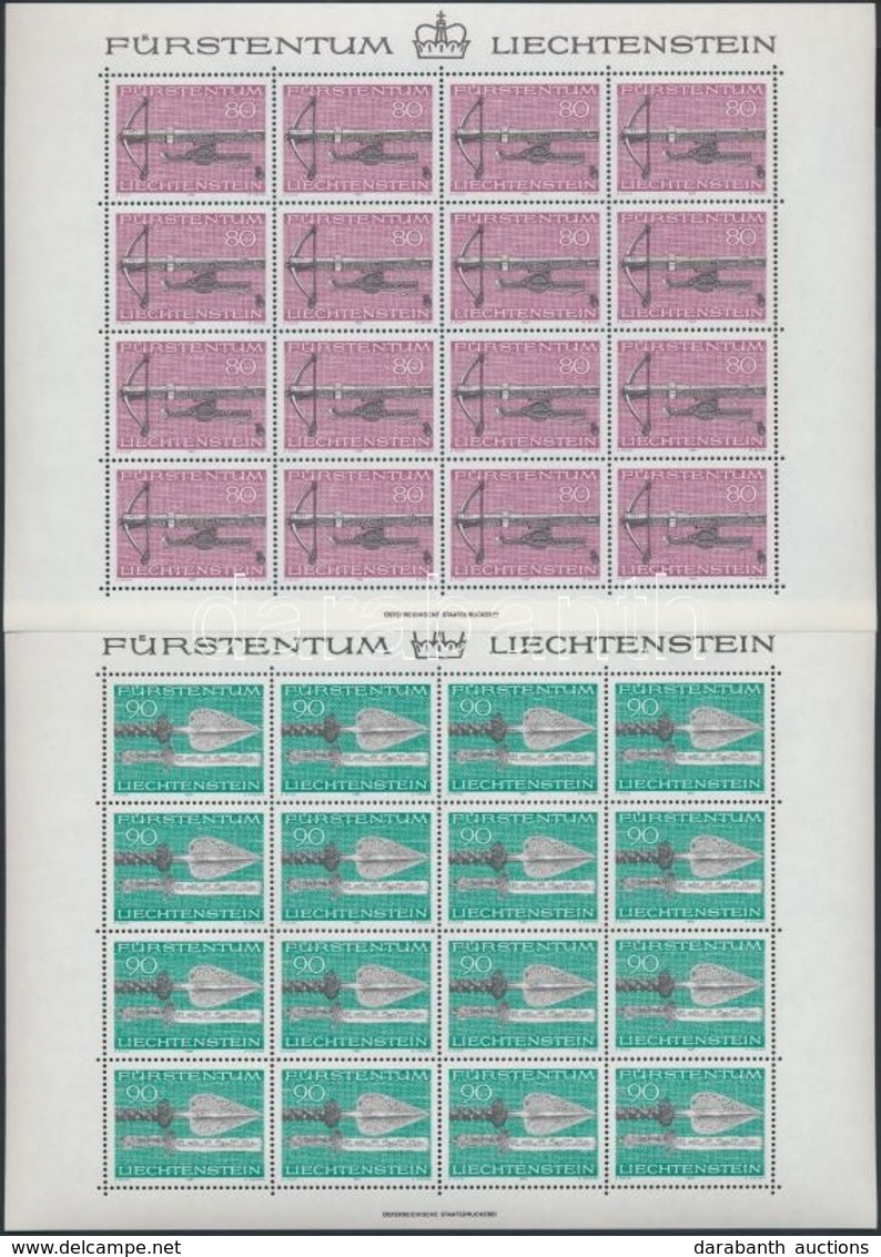 ** 1980 Vadászfegyverek Kisívsor Mi 751-753 - Autres & Non Classés