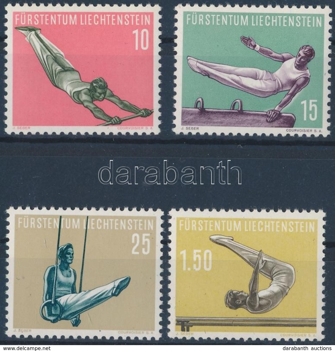 ** 1957 Sport (IV.) Sor Mi 353-356 - Other & Unclassified