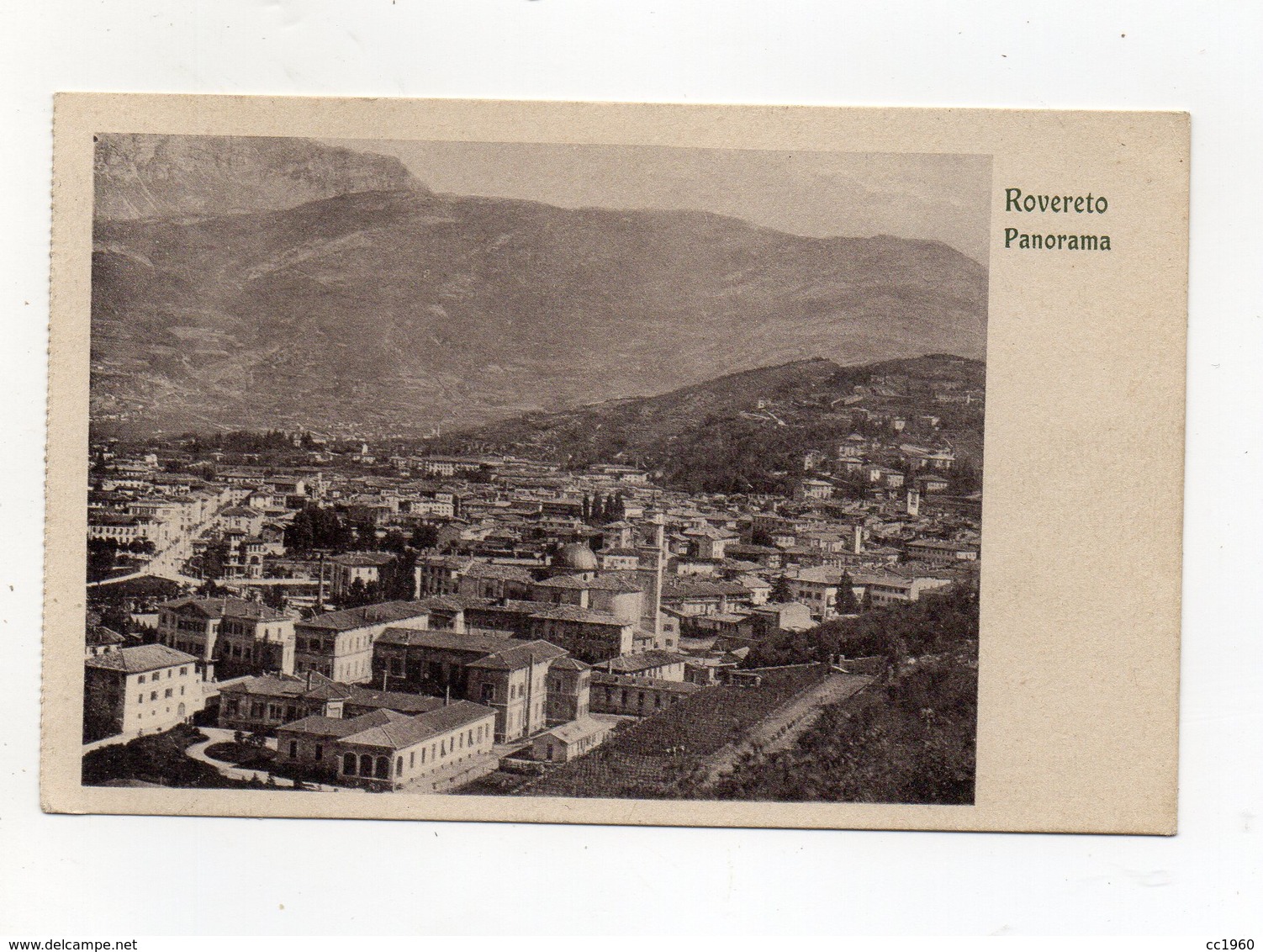 Rovereto (Trento) - Panorama - Viaggiata Nel 1937 - (FDC16485) - Trento