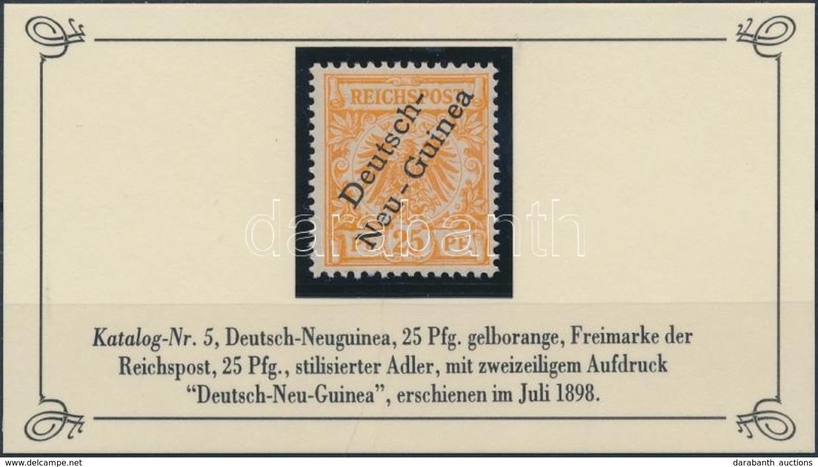 ** Deutsch Neuguinea 1897 Mi 5 - Andere & Zonder Classificatie