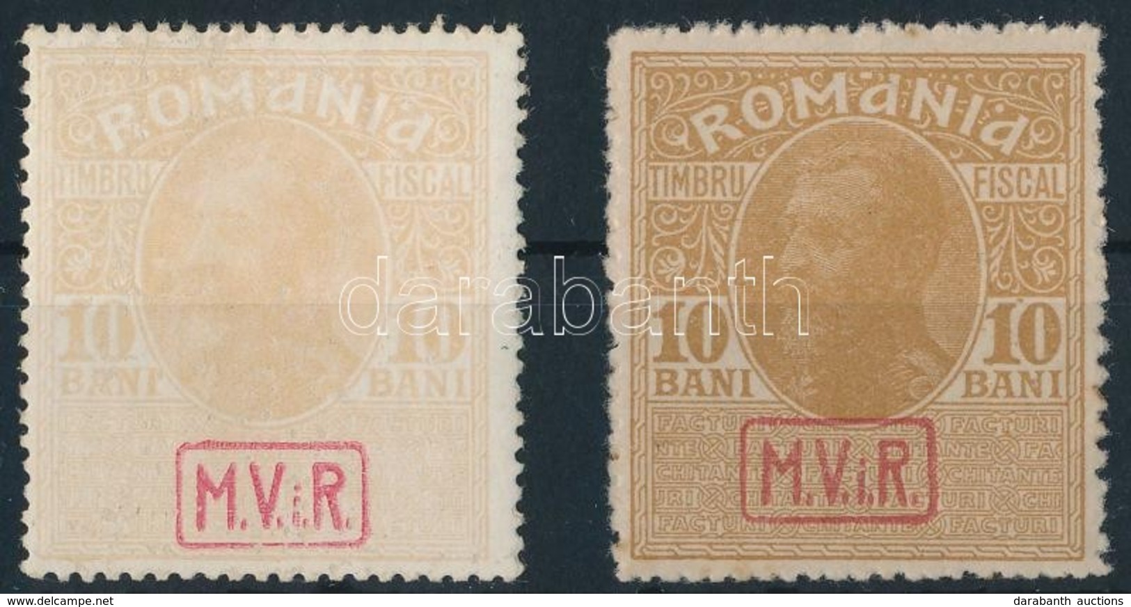 * Románia 1917 Kényszerfelár Mi 7 X + Y - Andere & Zonder Classificatie