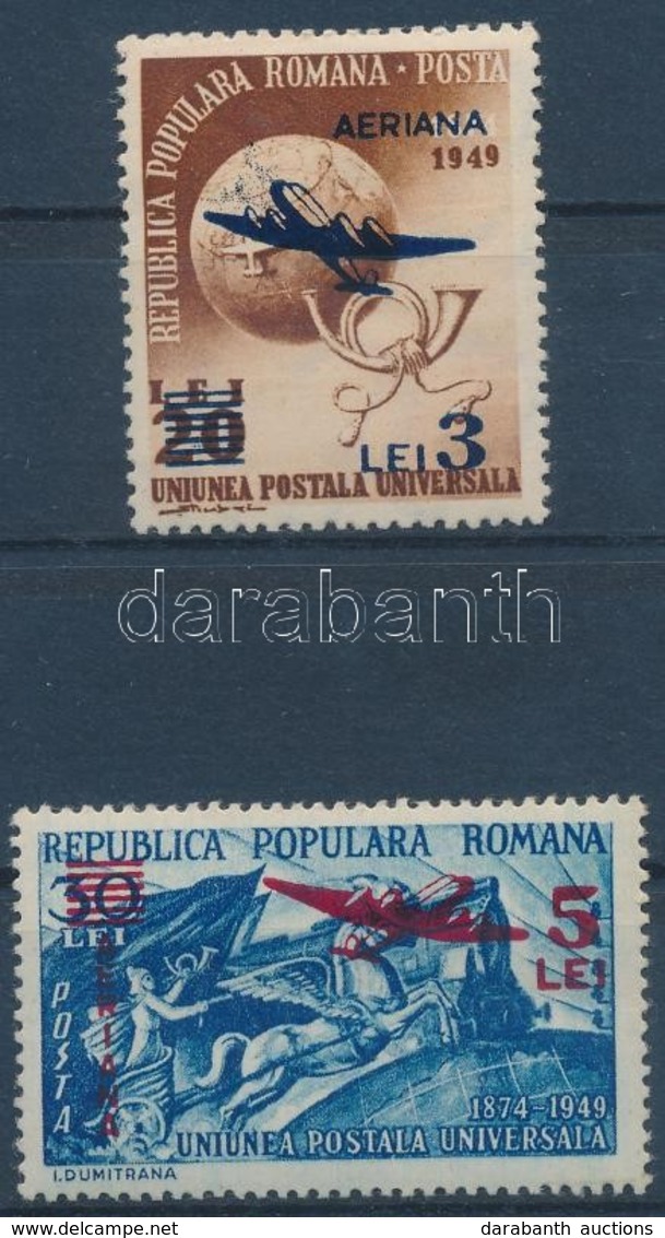 ** 1952 UPU Sor Felülnyomással Mi 1365-1366 - Other & Unclassified