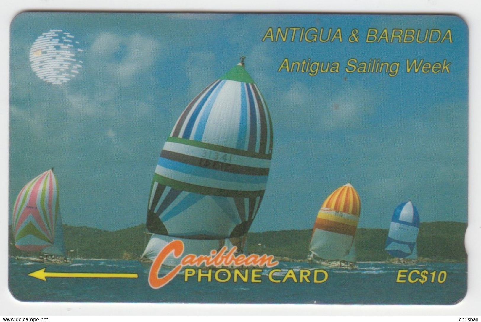 Antigua & Barbuda GPT Phonecard (Fine Used) Code 13CATA - Antigua Et Barbuda