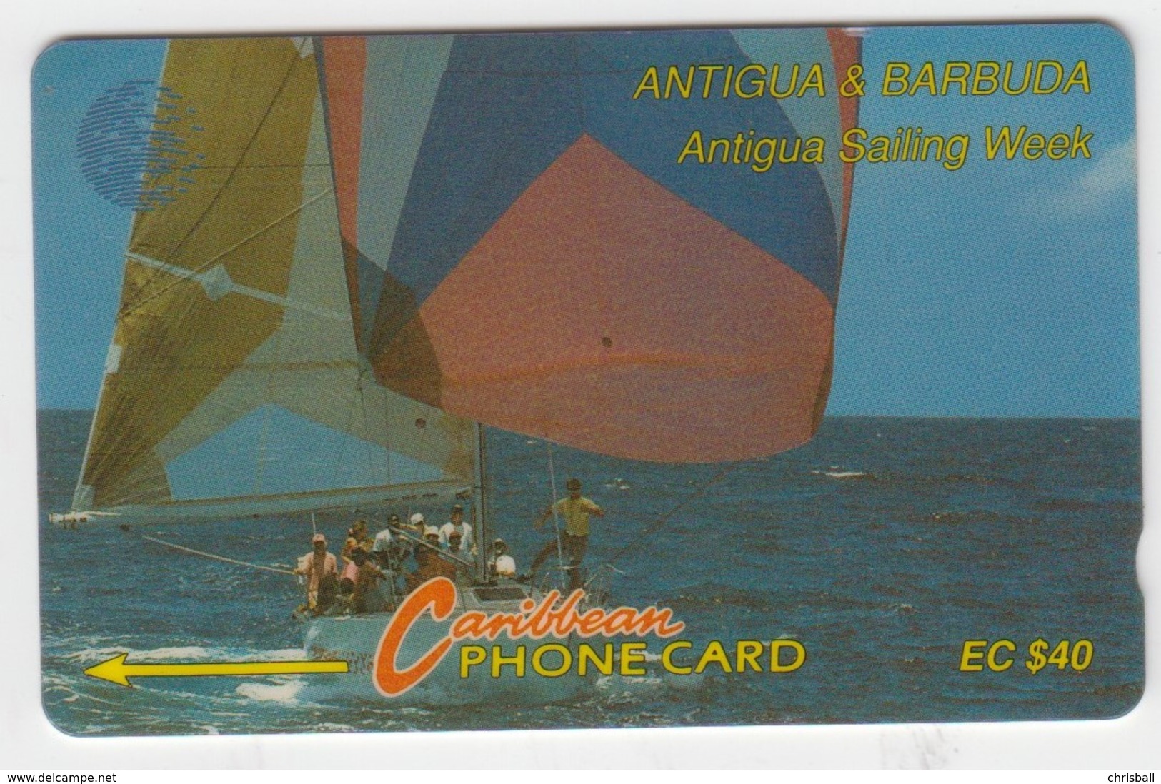 Antigua & Barbuda GPT Phonecard (Fine Used) Code 7CATC - Antigua Et Barbuda