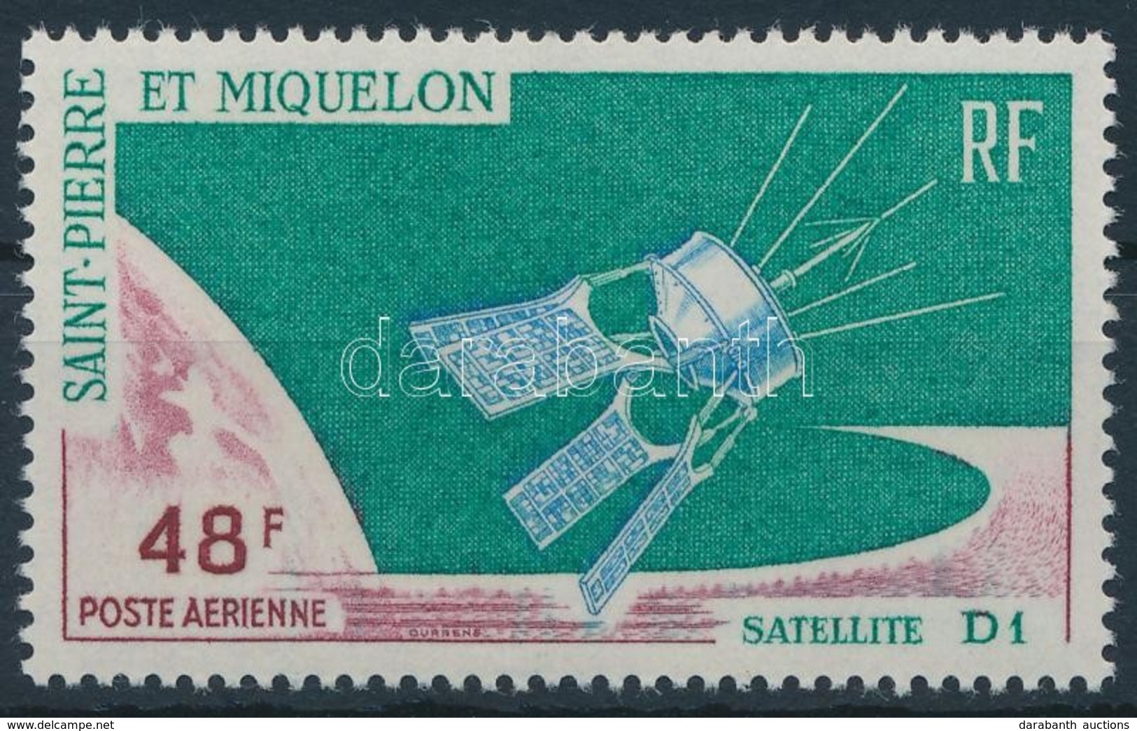 ** 1966 Szatelit Bélyeg,
Satelite Stamp
Mi 415 - Andere & Zonder Classificatie