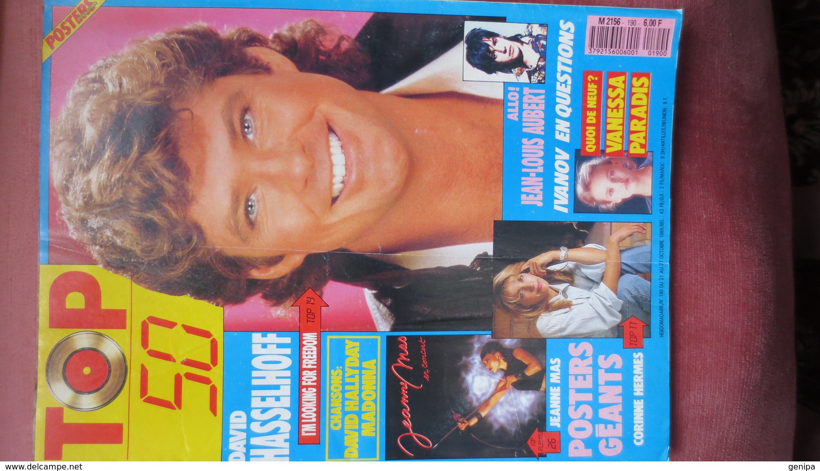 MAGAZINE TOP 50 N° 190. 1989 (POSTER) - People