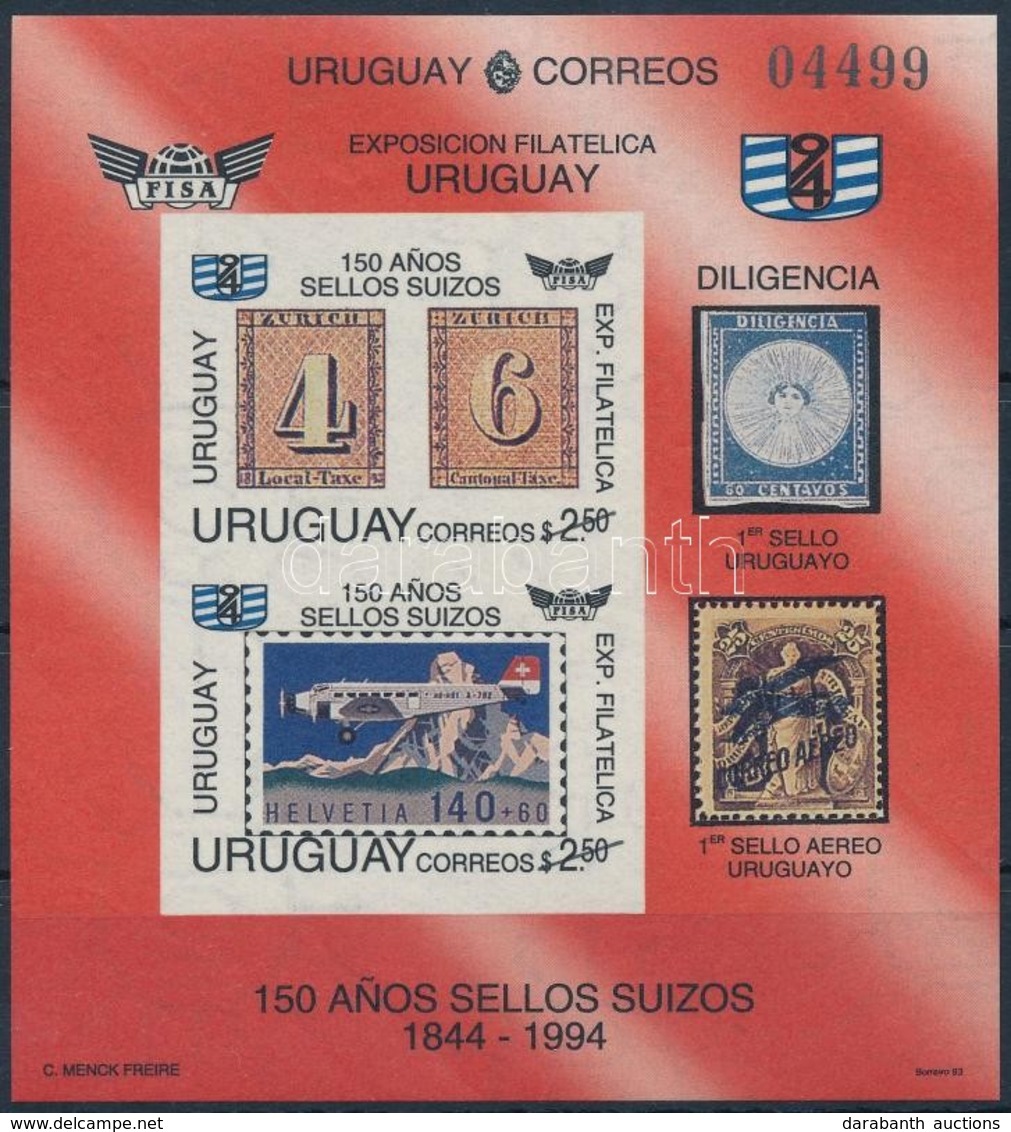 ** 1993 Bélyegkiállítás Blokk,
Stamp Exhibition Block
Mi 61 - Andere & Zonder Classificatie