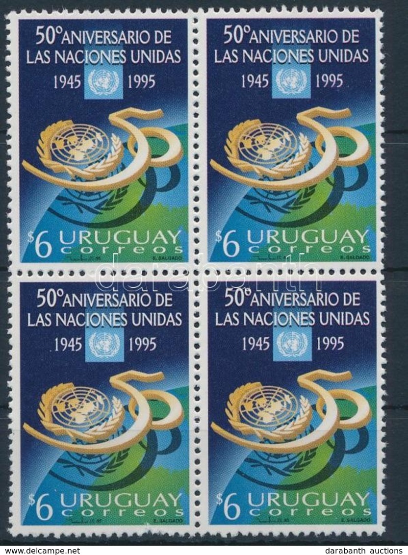 ** 1995 ENSZ Négyestömb,
UNO Block Of 4
Mi 2125 - Otros & Sin Clasificación