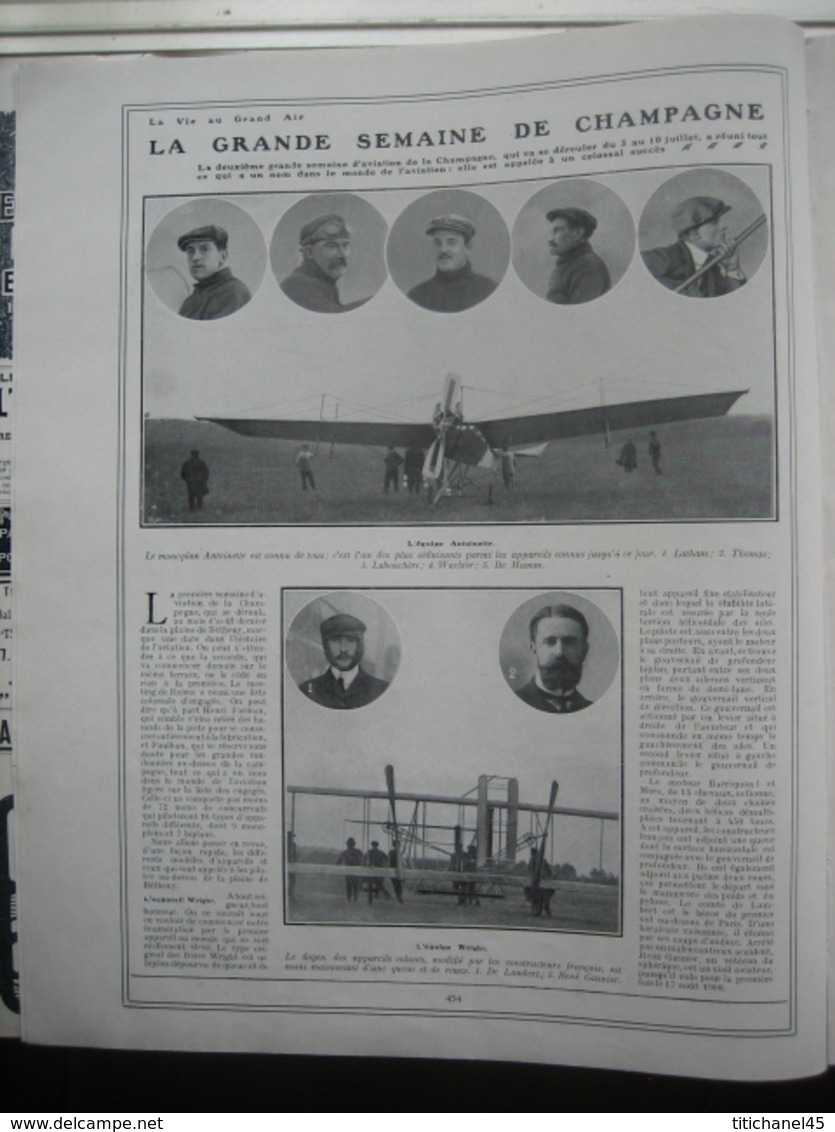 1910 AVIATION :ANTOINETTE,WRIGHT,FARMAN,SOMMER,VOISIN,BREGUET,BLERIOT,NIEUPORT,WERNER,GOUPY,TELLIER,HANRIOT,ALBATROS, SA - 1900 - 1949