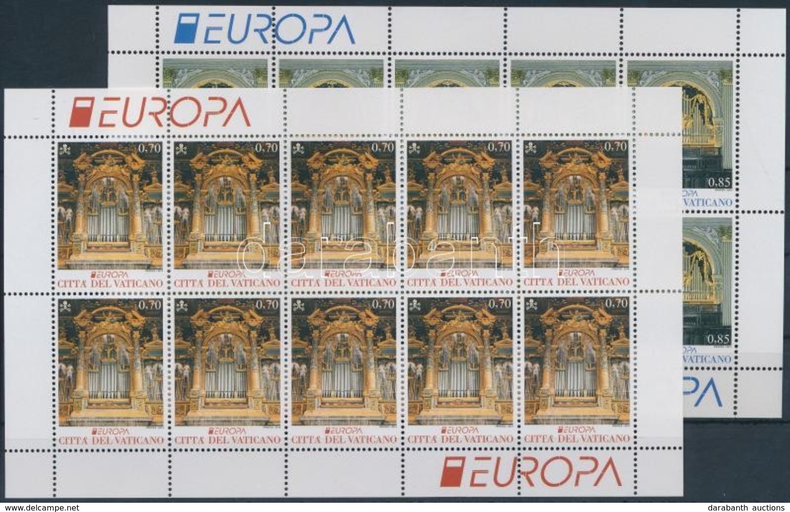 ** 2014 Europa CEPT Hangszerek Kisívpár Mi 1809-1810 - Otros & Sin Clasificación