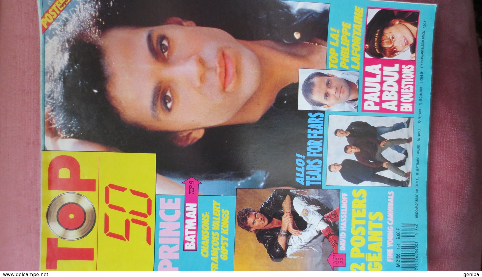 MAGAZINE TOP 50 N° 184. 1989 (POSTER) - People