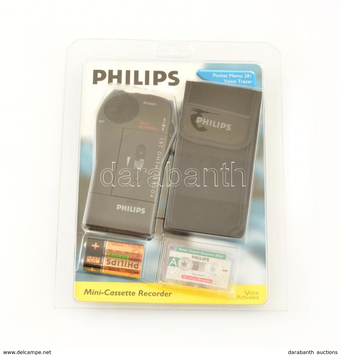 Philips Pocket Memo 281 Diktafon, Eredeti Csomagolásában, Jó állapotban - Andere & Zonder Classificatie