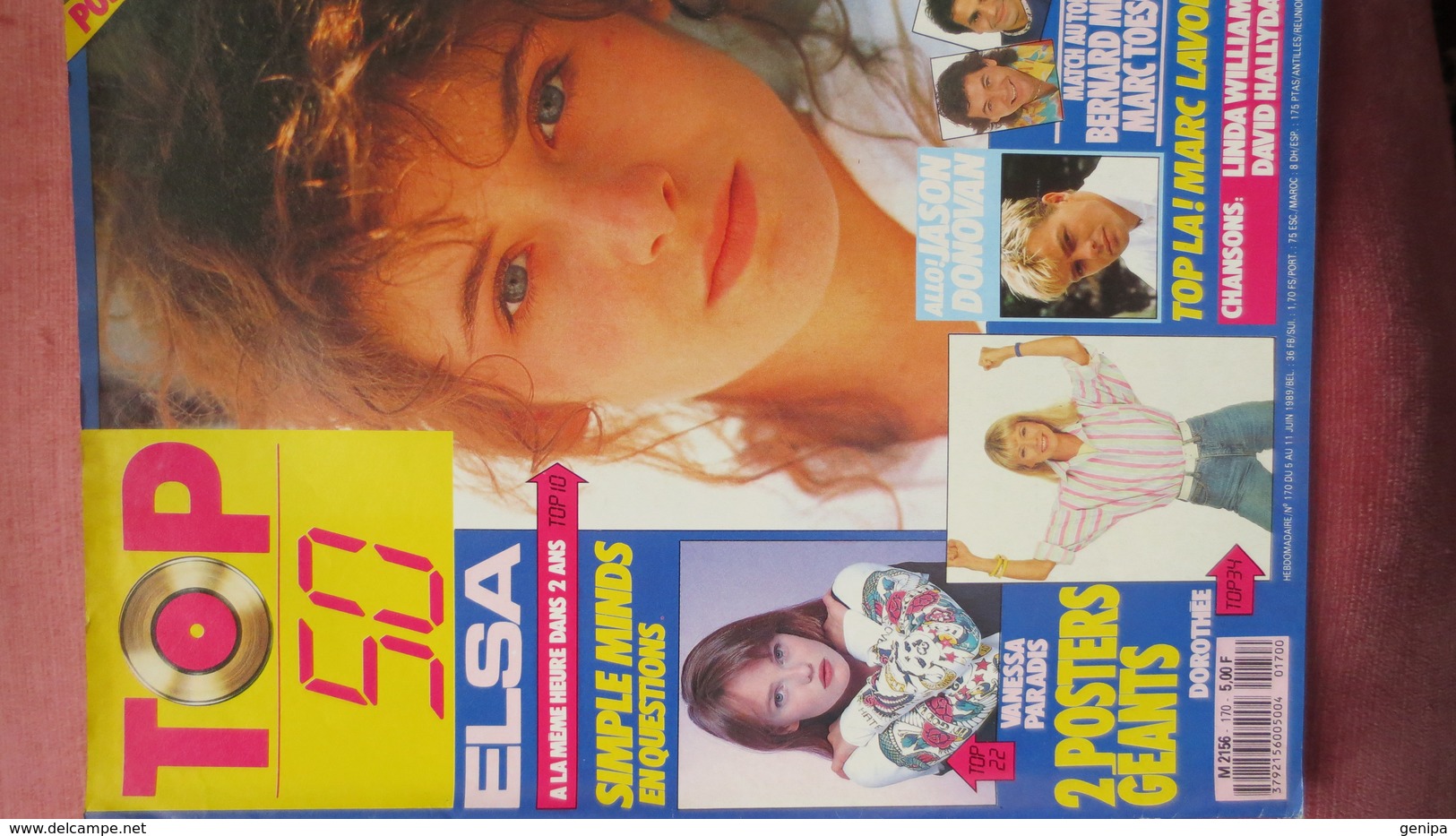 MAGAZINE TOP 50 N° 170. 1989 (POSTER) - People