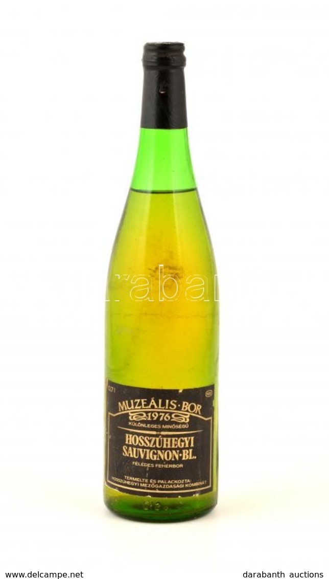 1976 Muzeális Bor. Hosszúhegyi Sauvignon Blanc Bontatlan Palack Fehérbor - Autres & Non Classés