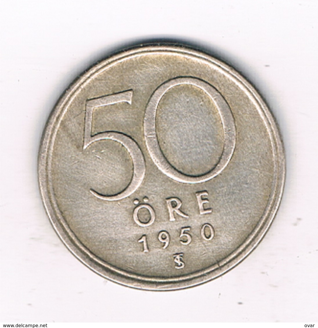 50 ORE  1950 ZWEDEN /7081/ - Zweden