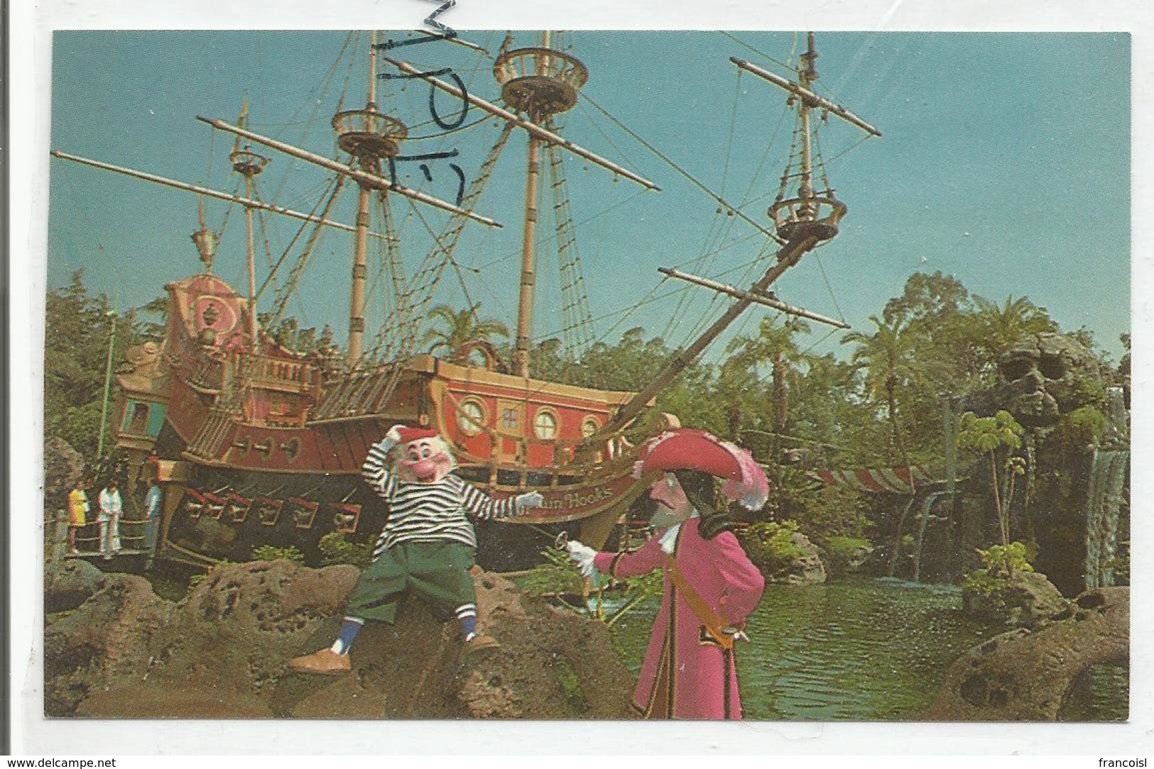 Disneyland Californie. Wicked Captain Hook. - Disneyland