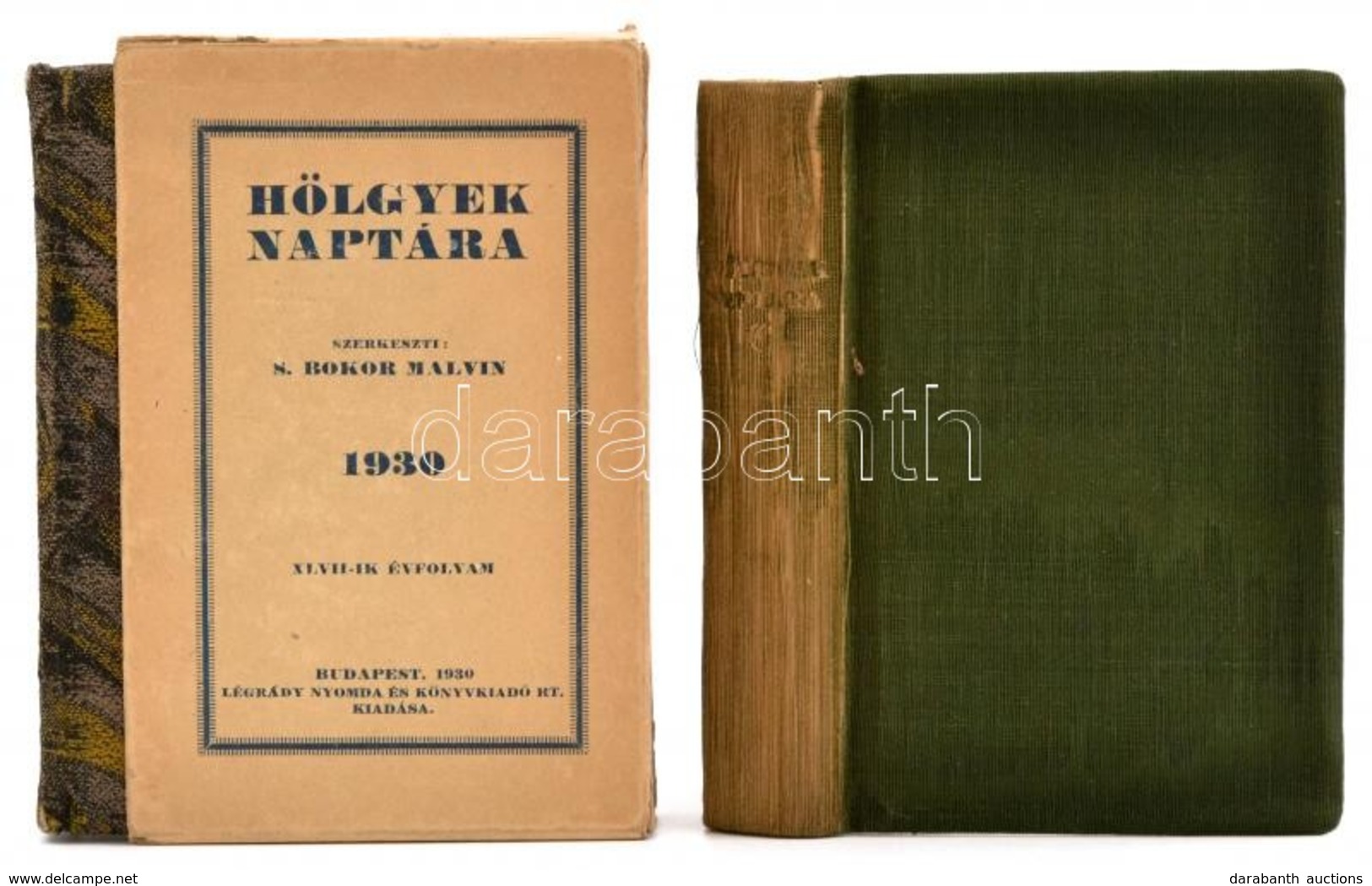 1915-1930Hölgyek Naptára. Szerk.: S. Bokos Malvin. XXXII. évf. Bp.,1915, Légrády, 328 P. Kiadói Aranyozott Egészvászon-k - Sin Clasificación