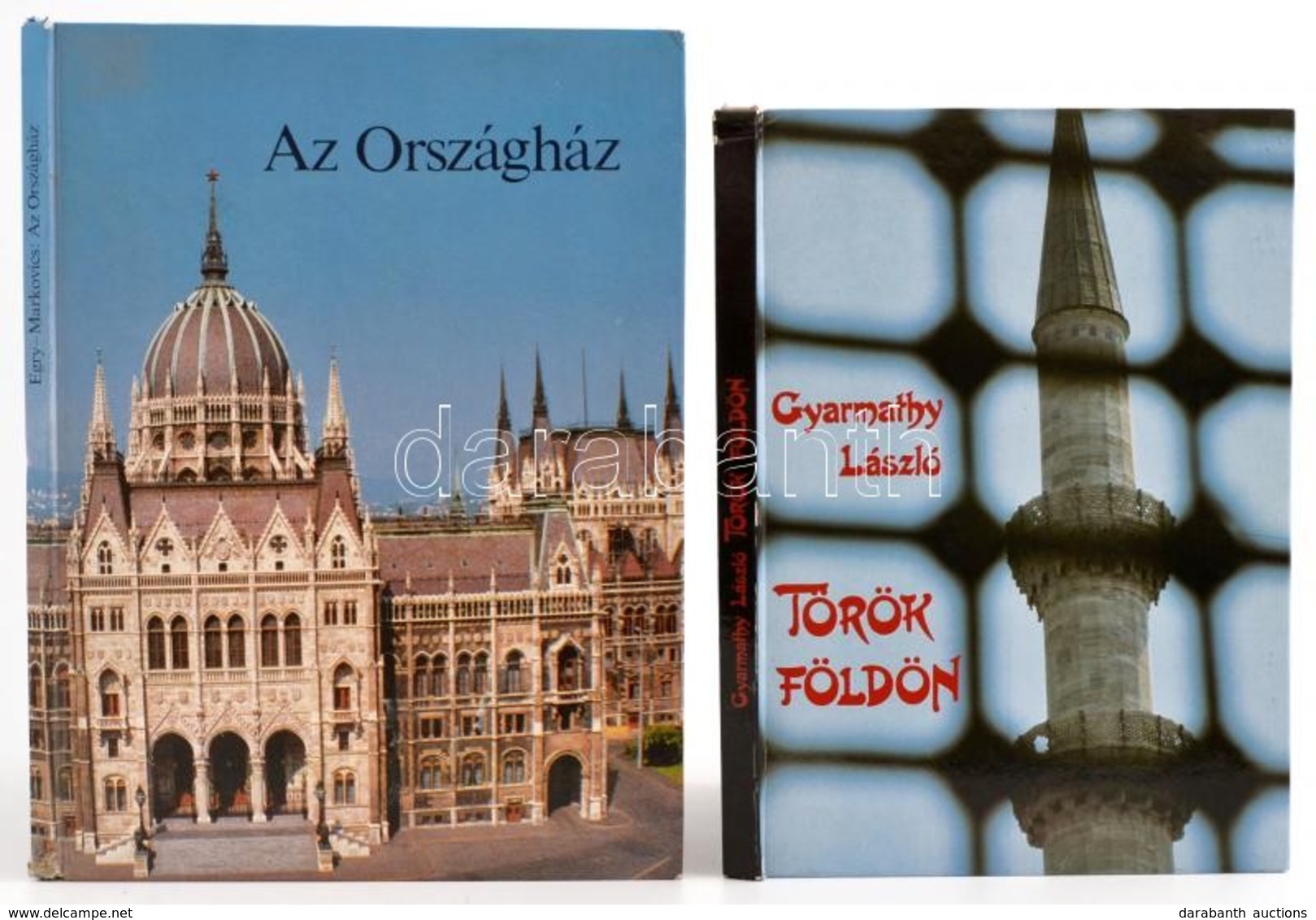 2 Db Utazás Témájú Könyv: Gyarmathy László: Török Földön. Bp., 1983, Képzőművészeti Kiadó. Kiadói Kartonált Papírkötésbe - Zonder Classificatie