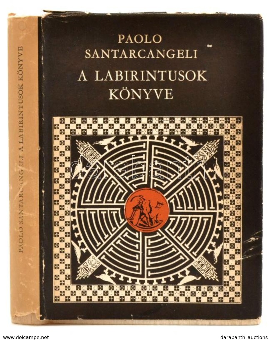Paolo Santarcangeli: A Labirintusok Könyve. Egy Mítosz és Egy Szimbólum Története. Bp.,1970, Gondolat. Kiadói Kartonált  - Zonder Classificatie