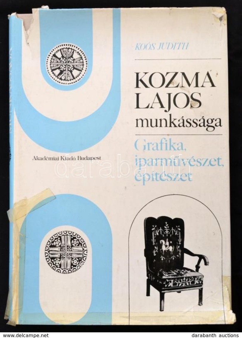 Koós Judith Kozma Lajos Munkássága. Grafika, Iparművészet, Építészet.
Bp., 1975. Akadémia. 265+(3) P. Lapszámozáson Belü - Unclassified