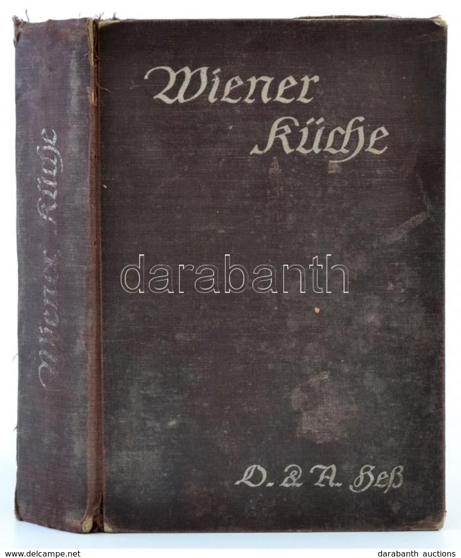 Hess, Olga; Hess, Adolf Fr.: Wiener Küche. Sammlung Von Kochrezepten. Leipzig Und Wien, Franz Deuticke,1931, Kiss Sérült - Sin Clasificación