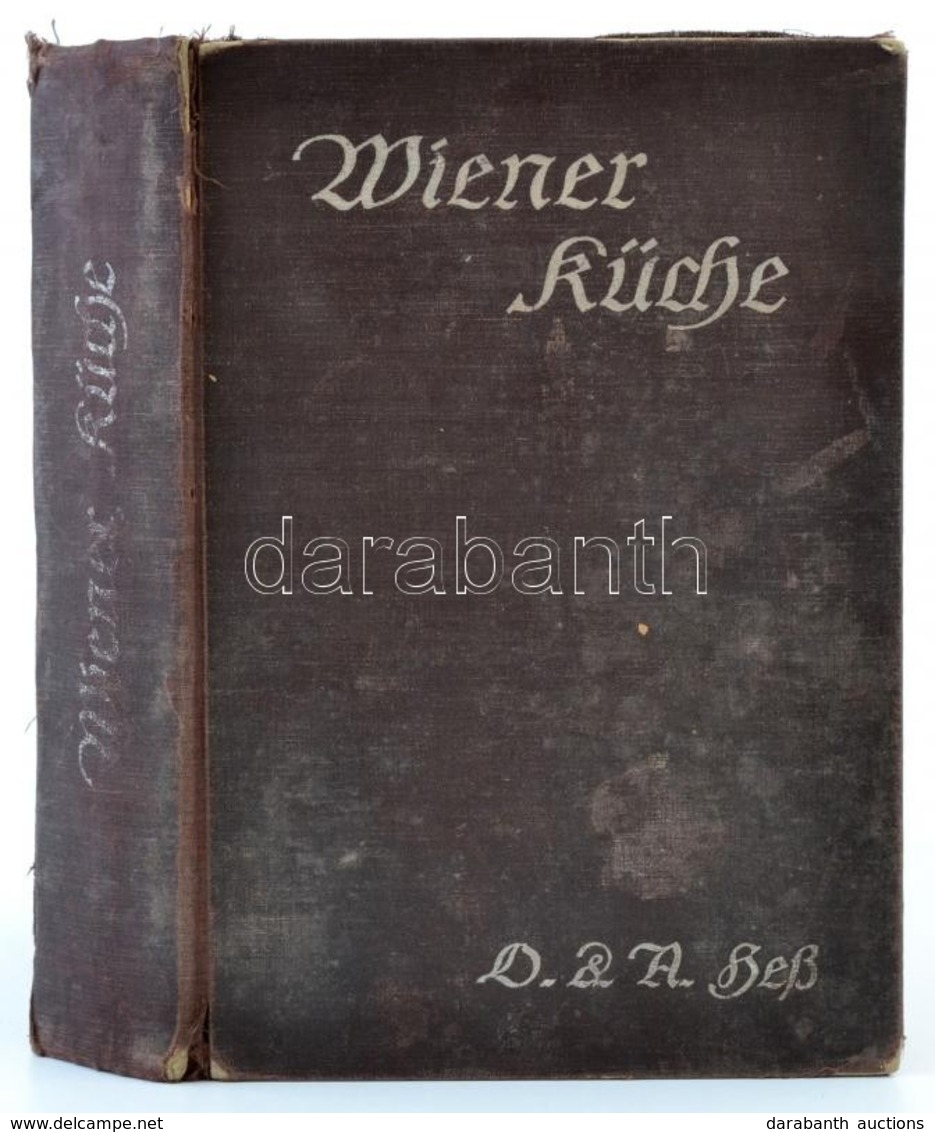 Hess, Olga; Hess, Adolf Fr.: Wiener Küche. Sammlung Von Kochrezepten. Leipzig Und Wien, Franz Deuticke,1931, Kiss Sérült - Non Classés