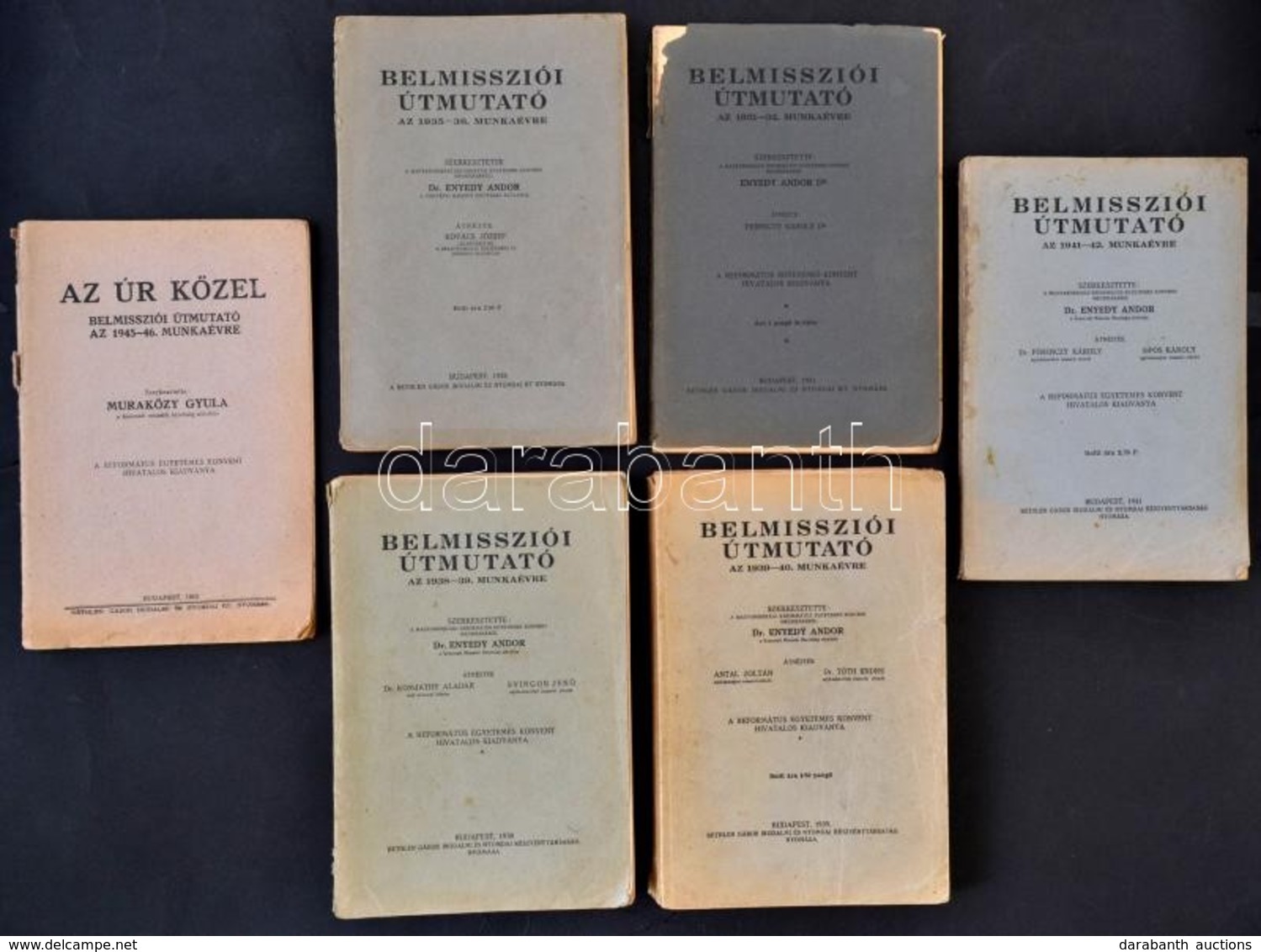 Belmissziói útmutató Az 1931-32., 1935-36, 1938-1939., 1939-1940., 1941-42., és 1945-1946. Munkaévekre. Szerk.: Dr. Enye - Zonder Classificatie