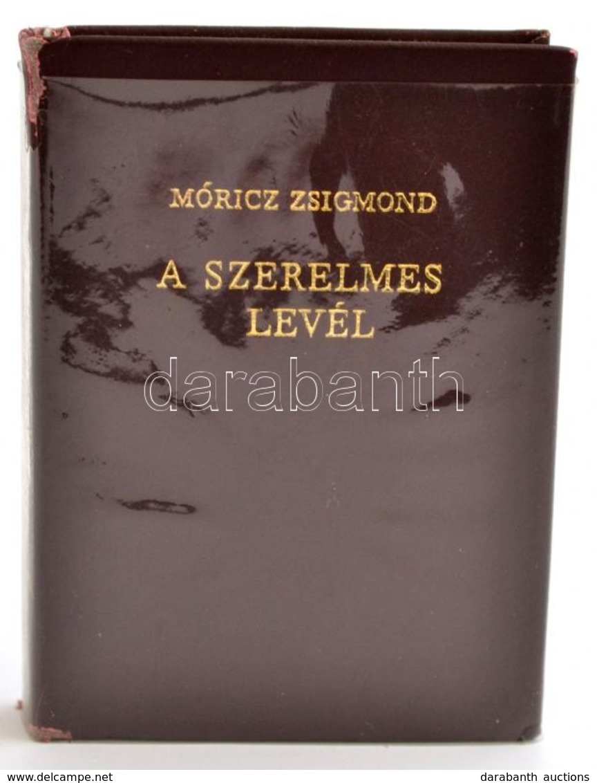 Móricz Zsigmond: A Szerelmes Levél. Bp., 1974, Szépirodalmi. Minikönyv, Műbőr Kötésben, Kopással - Zonder Classificatie