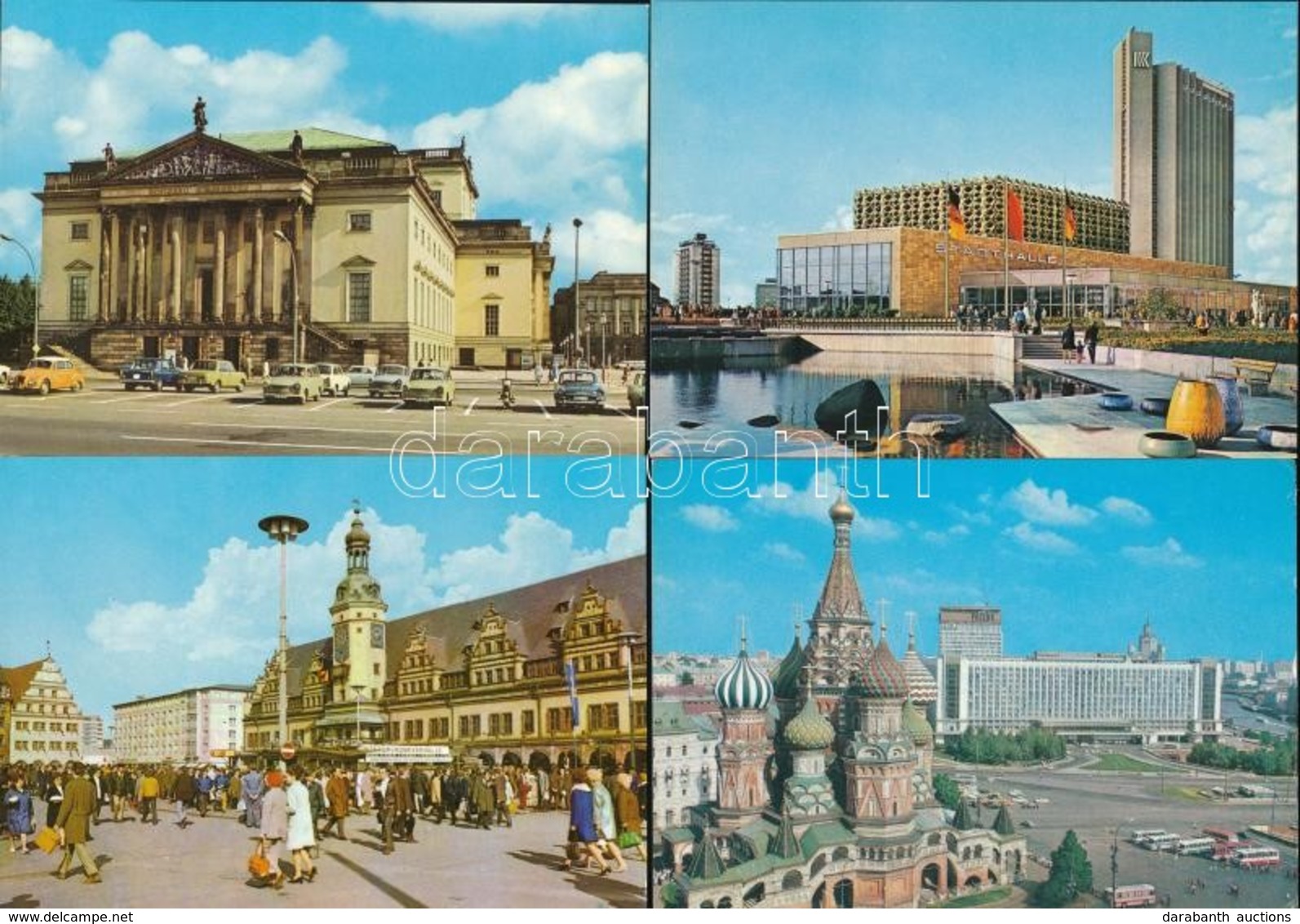 ** 60 Db MODERN Használatlan Főleg Külföldi Városképes Lap / 60 Modern Unused Mostly European Town-view Postcards - Zonder Classificatie