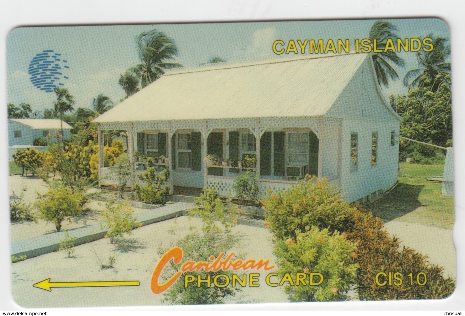 Cayman Islands GPT Phonecard (Fine Used) Code 8CCIC - Kaimaninseln (Cayman I.)