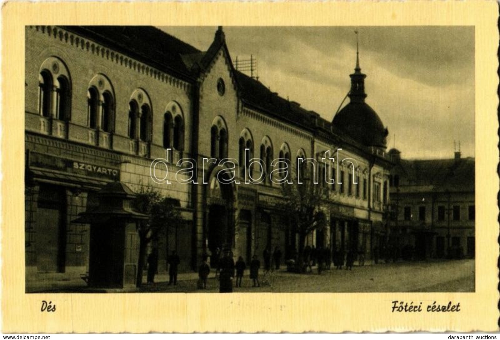 ** T2 Dés, Dej; Fő Tér, Szigyártó üzlete / Main Square, Shops - Zonder Classificatie