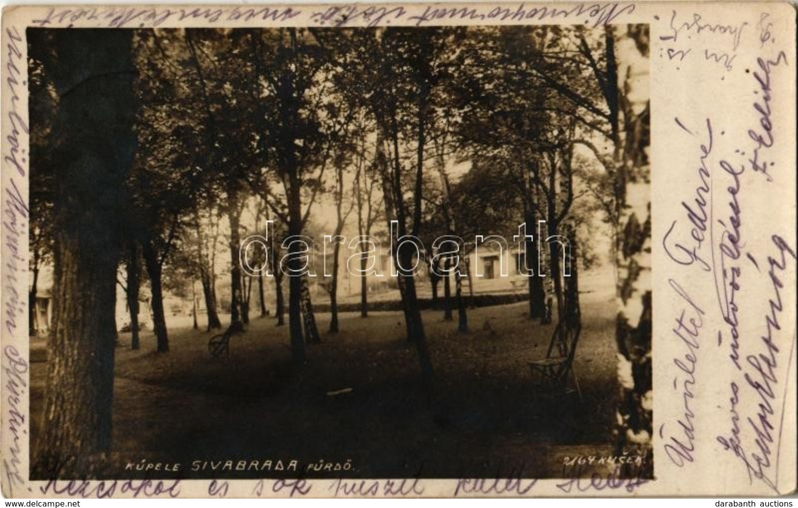 T2 1926 Sibra, Sivabrada, Sivá Brada (Szepesváralja, Spisské Podhradie); Kúpele / Fürdő / Spa, Bathing House. Kucek Phot - Non Classés