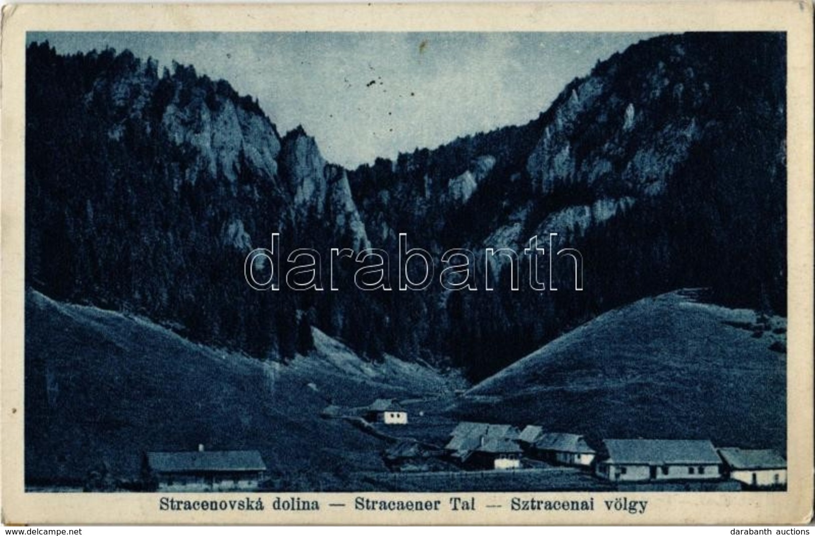 T2/T3 1931 Sztracenai Völgy / Stracenovská Dolina / Stracaener Tal (Rb) - Ohne Zuordnung