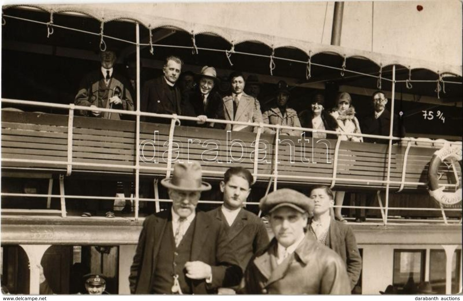 * T2 Abbazia, Opatija; Abbazia-Fiume Hajókirándulás /  Cruise Ship, Foto Mayer, Photo - Sin Clasificación