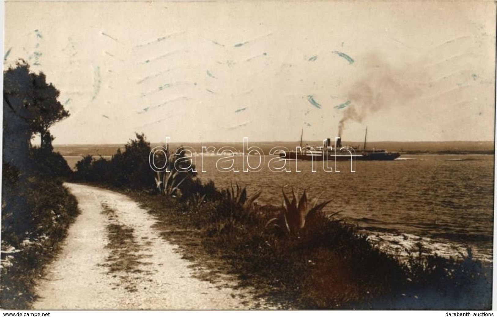 T1/T2 1911 Brijuni Islands, Insel Brioni; Adria / Adriatic Sea, Steamship. Photo - Zonder Classificatie